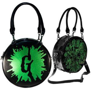 Goosebumps G Splat Glitter Purse Bag Goth Bag